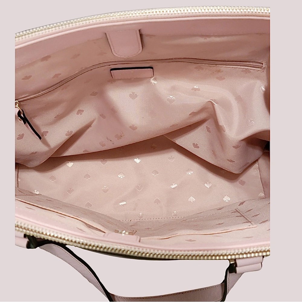 Kate Spade Blush Pink Tote - Picture 6 of 8
